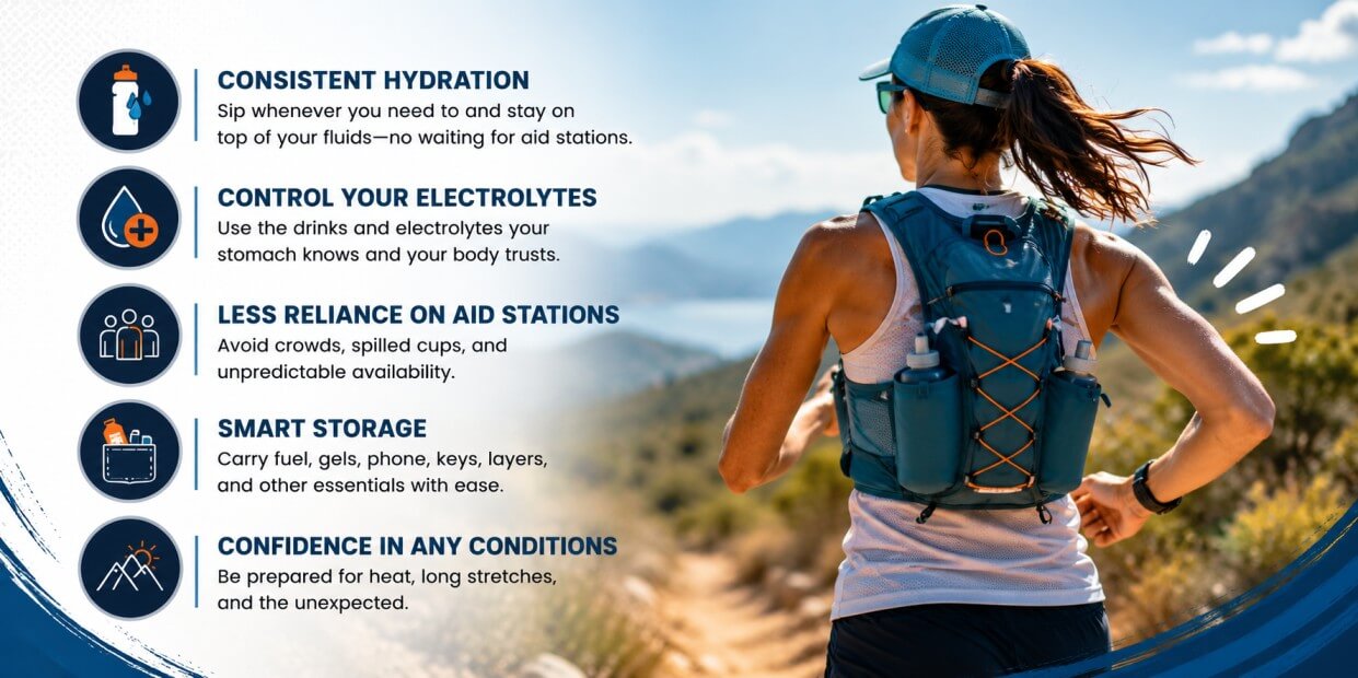 The Pros Of Wearing A Hydration Pack During A Race